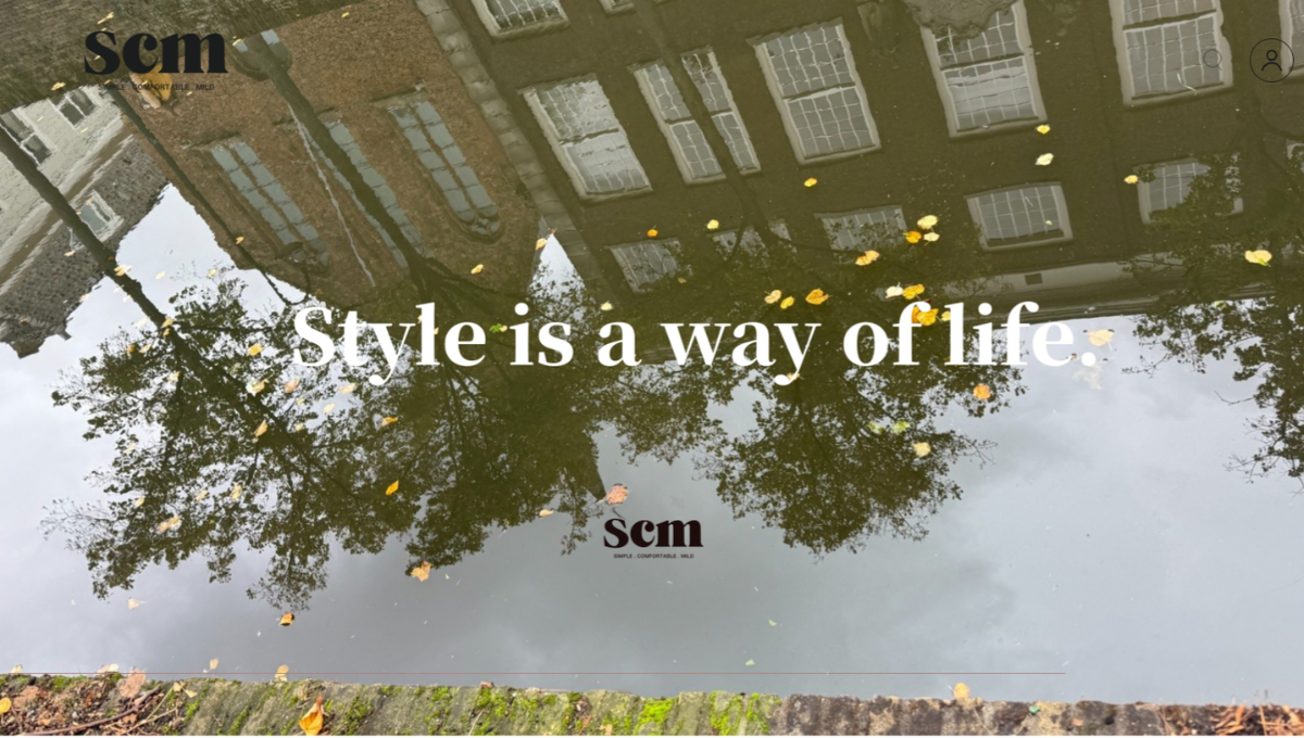 SCM電商購物網站形象圖